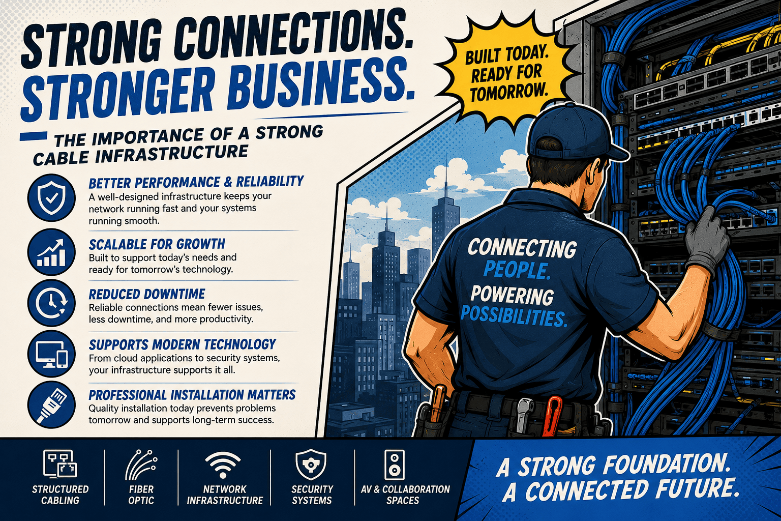 The Importance of a Strong Cable Infrastructure for Your Business